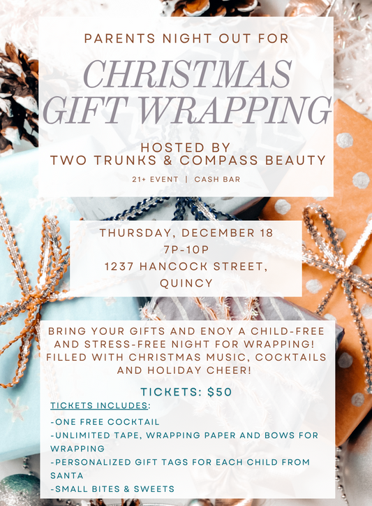 Parents Night Out Christmas Gift Wrapping